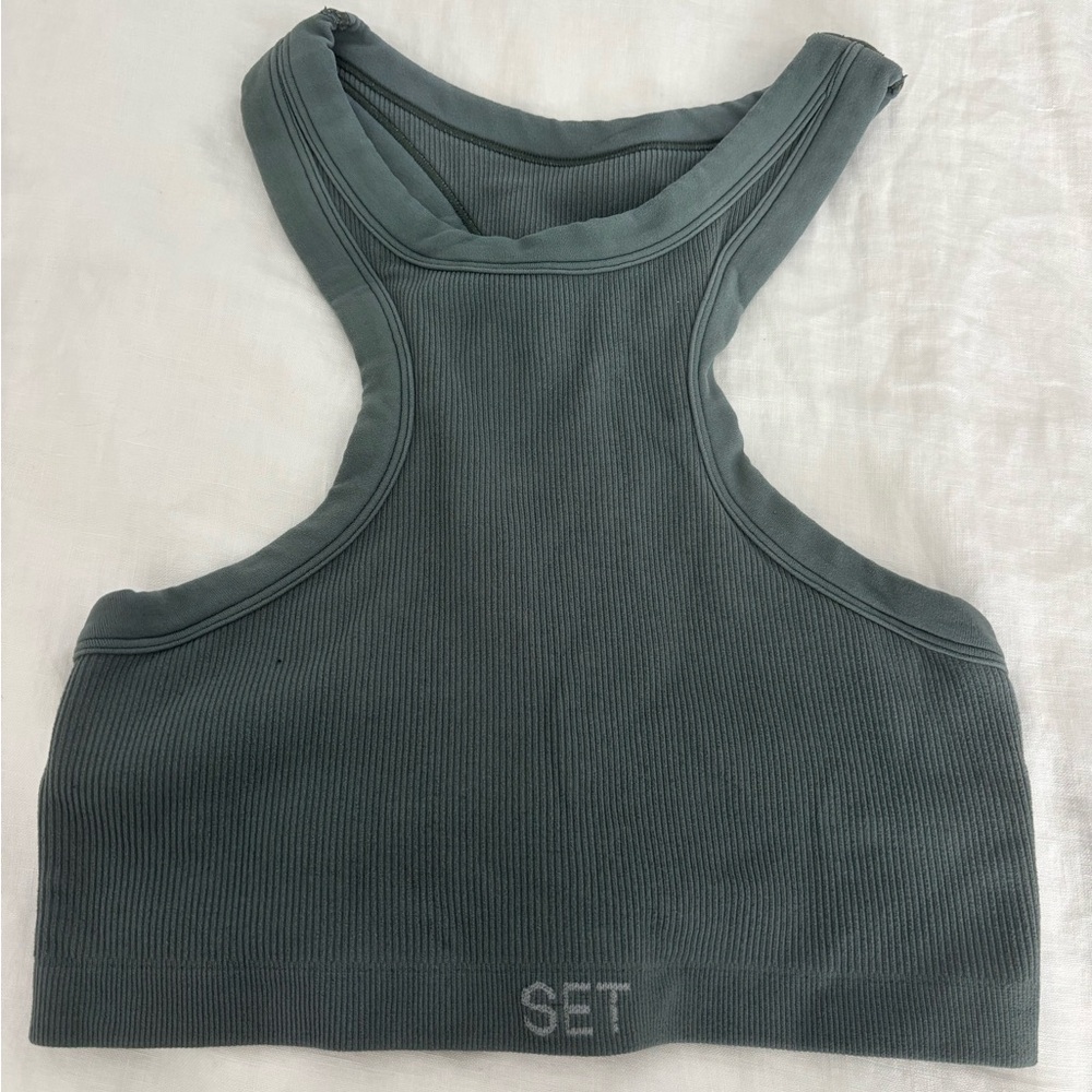 SET Active Ribbed Top in Vegas